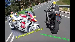 Suzuki RGV 250 Vj22b with engine sound "vs" Ninja H2 & 1290 Superduke  :) #XS2crushXL