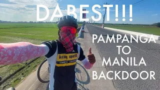 BACKDOOR - PAMPANGA TO MANILA (BETTER THAN MACARTHUR HI-WAY)