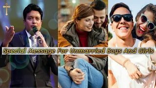 Special message for unmarried boys and girls / #ankurnarulaministries #prophetbajindersingh #sermon