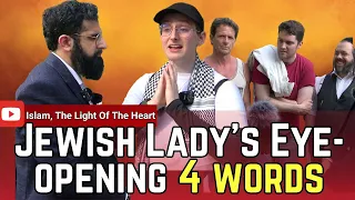 Speakers Corner -British Jewish Lady Taught Muslims How To Raise Your Voice! Smile2Jannah