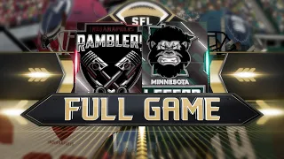 SFL Season 21, Week 1: Indianapolis @ Minnesota