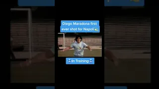 Первая тренировка Марадоны в Наполи #shorts