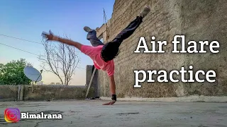 Air flare practice / Air flare Progression by Bimal rana