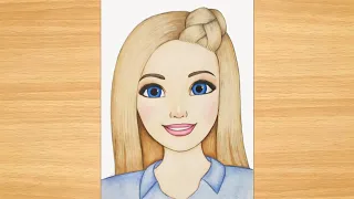 How to draw Barbie Robert | Barbie Dream House Adventure | Step by step