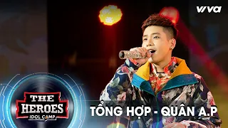 QUÂN AP cháy hết mình tại sân khấu The Heroes | Live in The Heroes - Thần tượng đối thần tượng