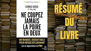 Résumé du livre "Ne coupez jamais la poire en deux"