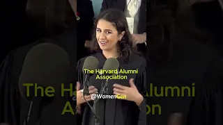 Sarah Abushaar Undergraduate speaker Harvard commencement 2014 #womenempowerment #womengen #america