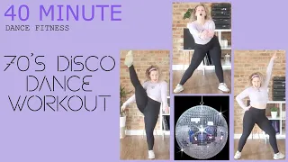 70'S DISCO DANCE FITNESS - SWEATY - 70'S MUSIC - FULL BODY CARDIO & CONDITIONING