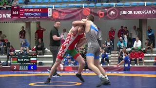 Repechage GR - 63 kg: A. PECHURENKA (BLR) v. F. PETRONCZAK (POL)