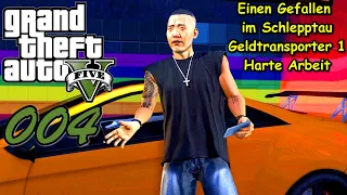 GTA 5 #004 👽 Deutsch 100% ∞ Einen Gefallen im Schlepptau | Geldtransporter 1 | Harte Arbeit (Rennen)