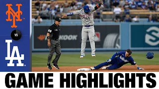 Mets vs. Dodgers Game Highlights (8/20/21) | MLB Highlights