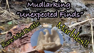 Mudlarking Hidden Low Tide Wetlands/ Unexpected Finds