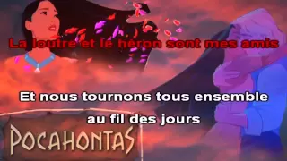 Pocahontas - L'air du vent [karaoké]