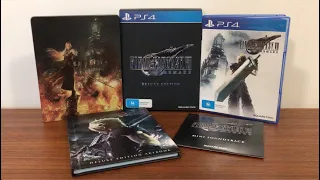 FFVII REMAKE DELUXE EDITION UNBOXING | 8 Days Early!!