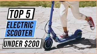 ✅Top 5 Best Electric Scooters Under $200, In-Depth Review-2023