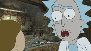 When you try to complete one of the worst quests in Skyrim