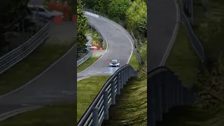 1500HP Nissan GT-R Vs 1500HP Mercedes C63 AMG Nurburgring Jump _ Assetto Corsa