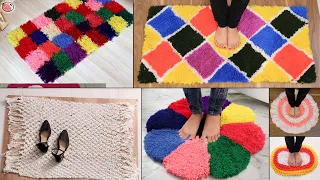 WOW!!! Beautiful 10 Doormat Making Idea - With Old Clothes