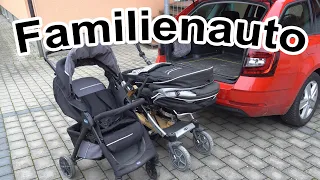 Skoda Oktavia Kombi als Familien Auto, was passt alles rein!!!