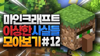 마인크래프트 이상한 사실들 모아보기 #12 (Minecraft)