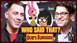 Who Said That? Quote Game w/ BOB'S BURGERS Cast Interview at Paleyfest 2017 | Shine On Media