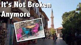 Walkthrough Kaleiçi, The Old Town Of Antalya, in search of the Broken Minaret