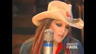 Lisa Marie Presley's 'Indifferent' at AOL Sessions - A Captivating Performance Unveiled!