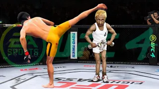 UFC4 Bruce Lee vs. Fighter Ksi  EA Sports UFC 4