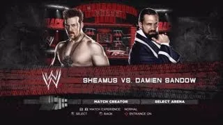 WWE Payback 2013 Pre Show Predictions Sheamus vs Damien Sandow (WWE 13)