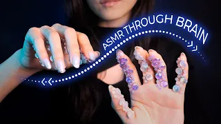 ASMR Triggers Through Your Brain | Invisible + 3D Triggers (No Talking)