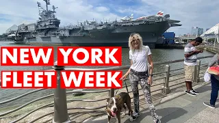 New York City LIVE Fleet Week & Times Square Memorial Day Weekend