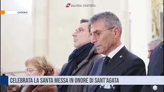 Catania. Celebrata la Santa Messa in onore di Sant’Agata