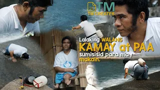 Lalaking WALANG KAMAY at PAA, sumisisid para may makain! | Through Looking Glass