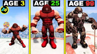 Surviving 99 YEARS As JUGGERNAUT in GTA 5