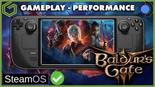 Steam Deck - Baldur's Gate III - First Impressions - Gameplay & Performance - Recommended Settings