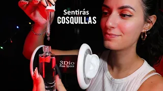 ASMR español Exactamente en el minuto 01:07 sentirás Cosquillas