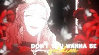 [COLLAB/MMV] ~ don't you wanna be my soldier? || @tvdxwell_ ||