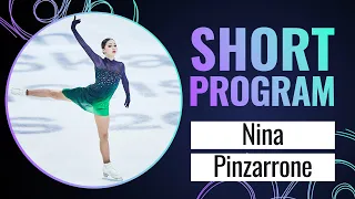 Nina PINZARRONE (BEL) | Women Short Program | Kaunas 2024 | #EuroFigure