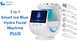 Newest Smart Ice Blue Hydra Facial Machine PLUS Solves All Skin Concerns!