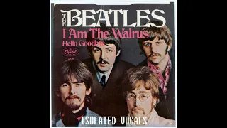 The Beatles - I Am The Walrus (Isolated Vocals)