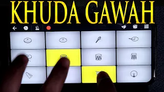 Khuda Gawah On Walk Band App | Vivo v17 pro | Janny Dholi | Mobile Drumming