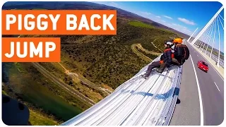 Piggy Back Base Jump | Falling With Friends
