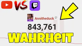 die Wahrheit hinter dem AnniTheDuck Live Follower Counter Livestream / Feuer Ente