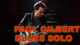 Blues solo (Paul Gilbert) Tab Available