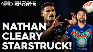 Cleary admits he still idolises Shaun Johnson ❤️ | Wide World of Sports