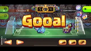 GIANT 157 size samurai hero vs skilled star trooper player | Head Ball 2