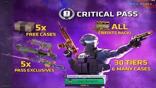 CRITICAL PASS + WARPAINT ARE BACK🔥НОВОГОДНИЙ ПОДАРОК ОТ РАЗРАБОТЧИКОВ🎁 CRITICAL OPS//КРИТИКАЛ ОПС