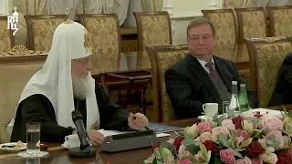 Патриарх Кирилл о беспрецедентном вмешательстве государства в дела Церкви на Украине