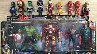 5 Minutes Satisfying With Unboxing Superhero Avengers Set 14 Pieces | ASMR | Marvel’ Spiderman 2 $50