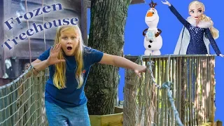 Assistant Hunts for Frozen 2 Elsa's Wand in the Ultimate Treehouse